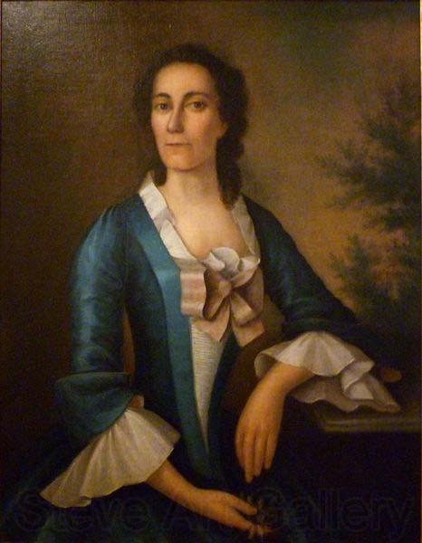 Joseph Badger Portrait of Mrs. Thomas Shippard. Boston. Germany oil painting art